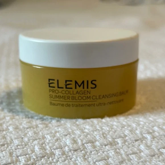 Elemis Pro-Collagen Summer Bloom Cleansing Balm - White and Yellow - Picture 2 of 4